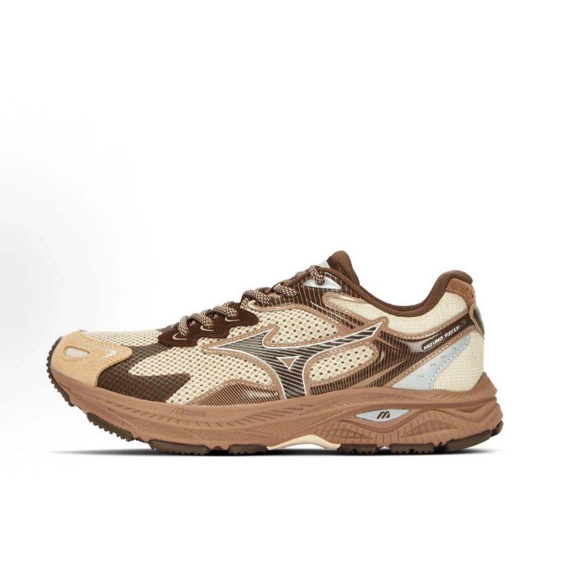 INGRAINED｜Mizuno Racer S Brown 美津濃 糖炒栗子 可可奶茶 摩卡 復古 美拉德 慢跑鞋 老爹鞋 D1GH223523