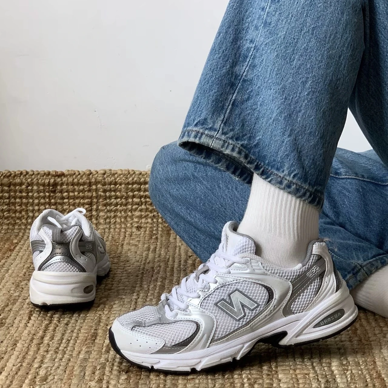 INGRAINED｜New Balance 530 Y2K銀白 MR530AD