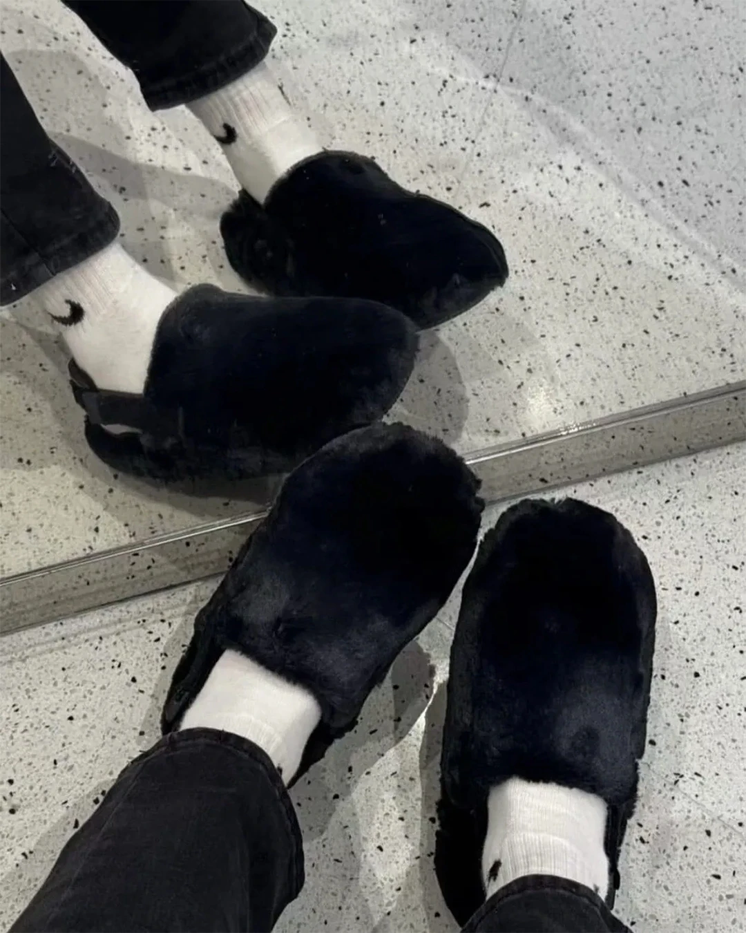 INGRAINED｜ Nike Calm Mule 絨毛穆勒 半拖鞋｜冬日慵懶系半拖