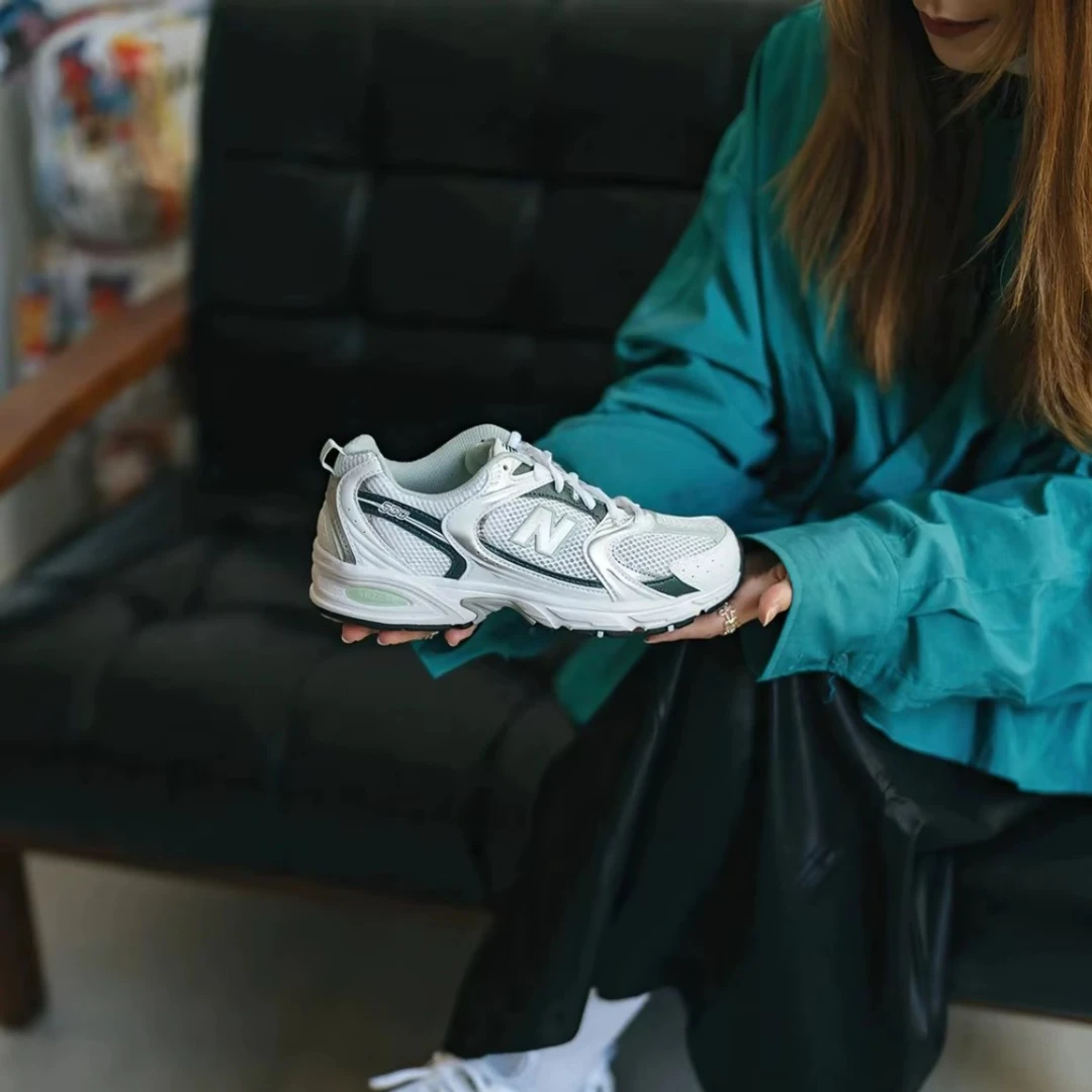 INGRAINED｜New Balance 530 清爽白綠 森林綠 MR530RB