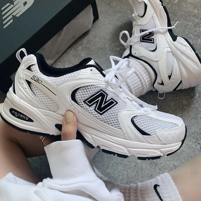 INGRAINED｜New Balance NB 530 白熊貓 白黑 MR530EWB