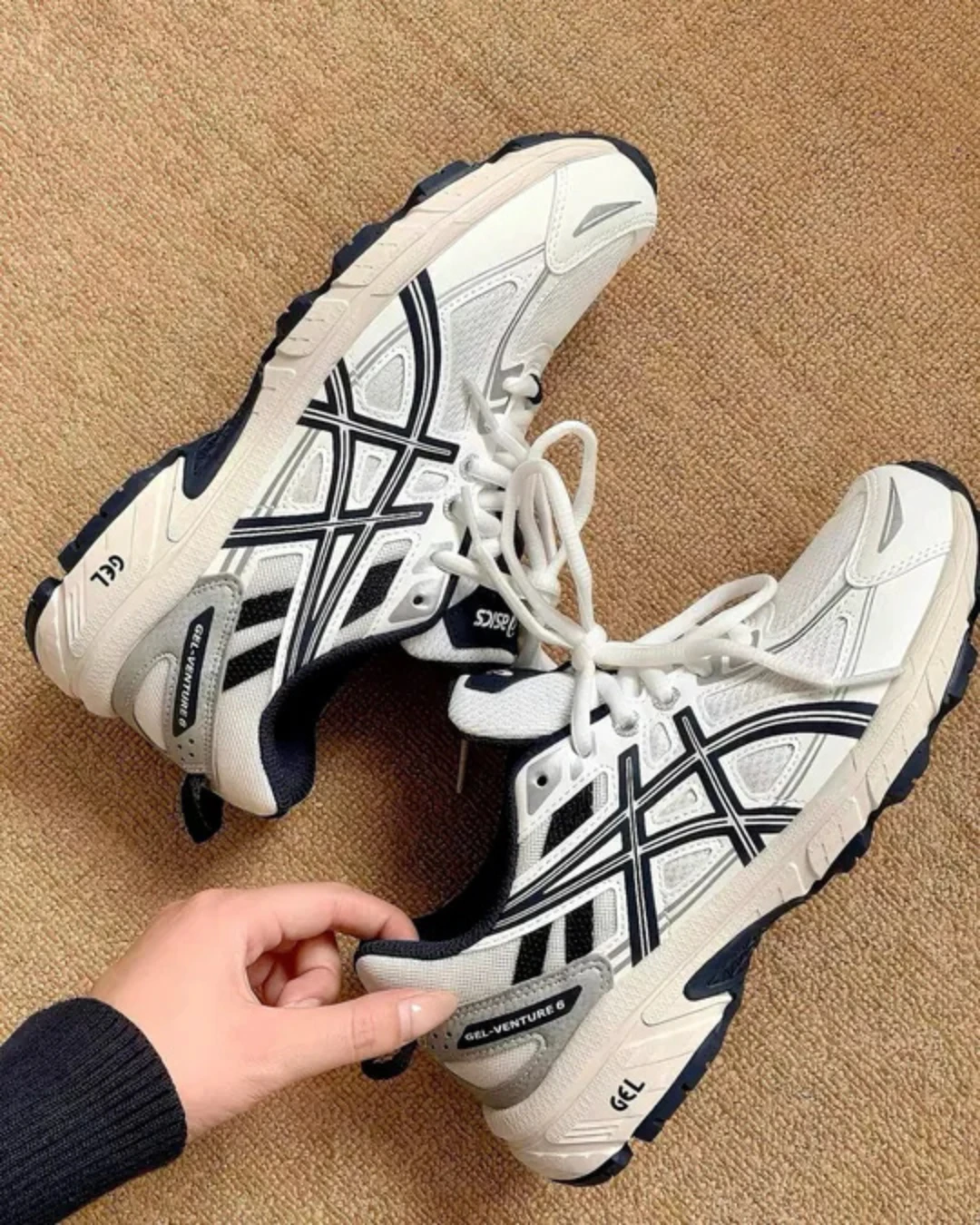 INGRAINED｜Asics Gel-Venture 6 白藍色 1012B359-107