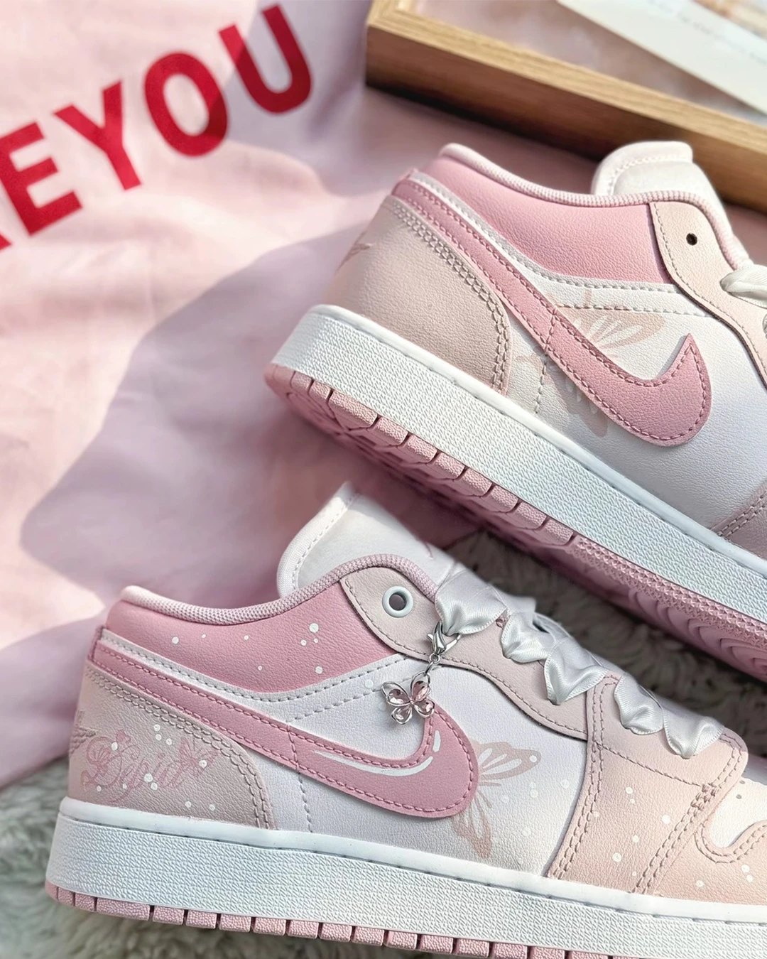 Nike Air Jordan 1 訂製款｜化蝶