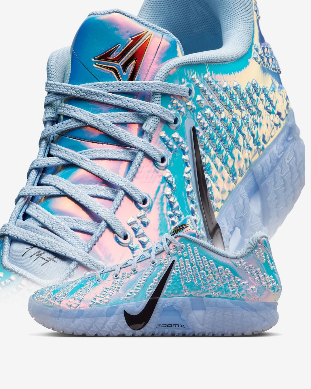 INGRAINED｜Nike Ja 3 ｜Warning Label 冰川藍 IB6510-400