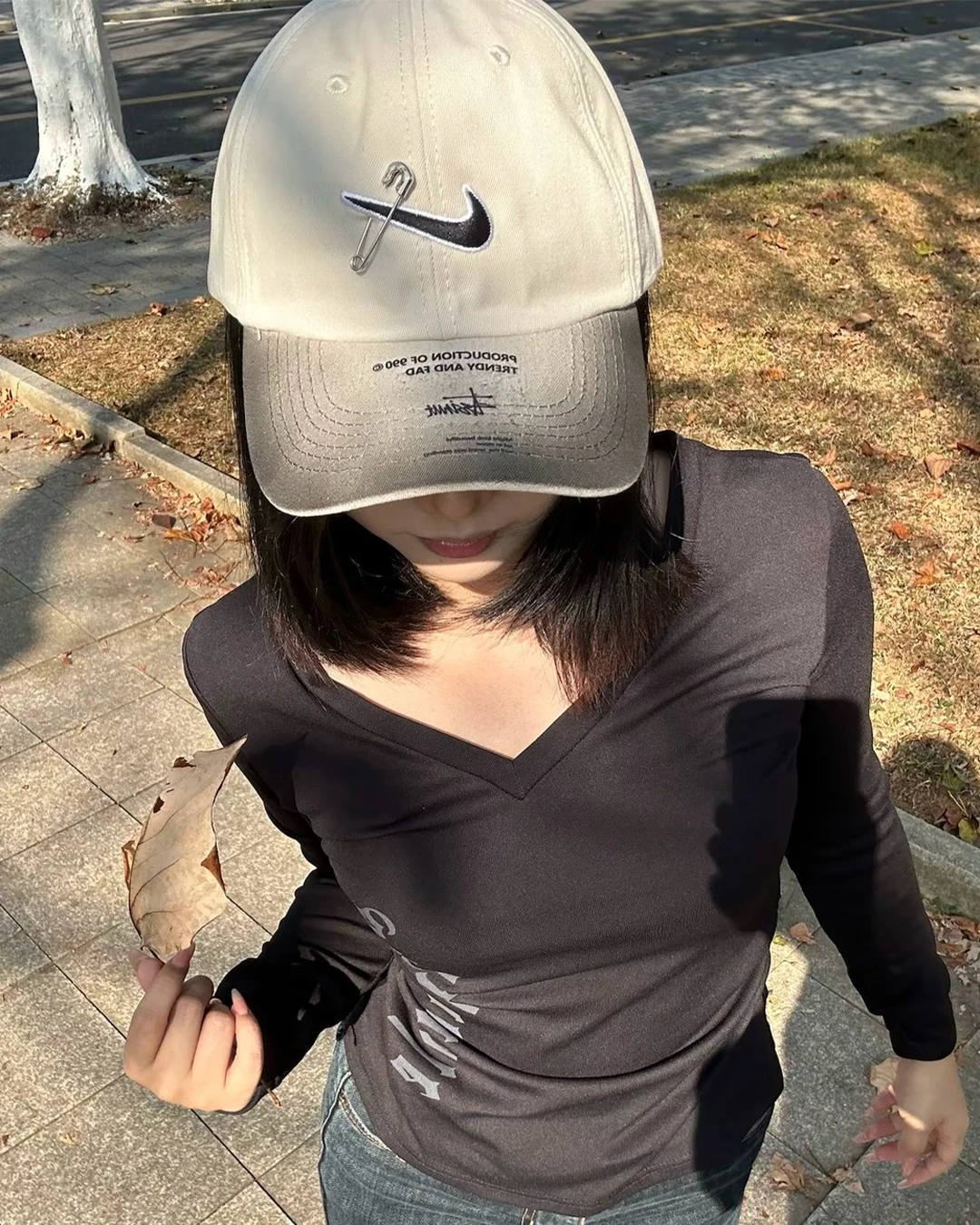 Nike｜半杯廢土 高街潮流鴨舌帽 🧢🌪️