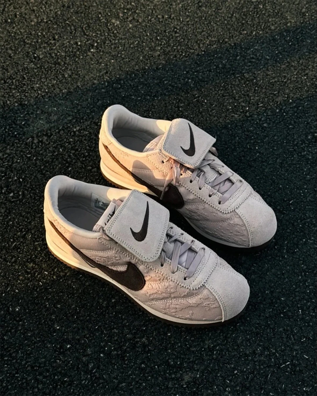 INGRAINED｜Nike Cortez Textile 翻鞋舌 蕾絲 雙鞋帶 玫瑰粉 IQ3624-667