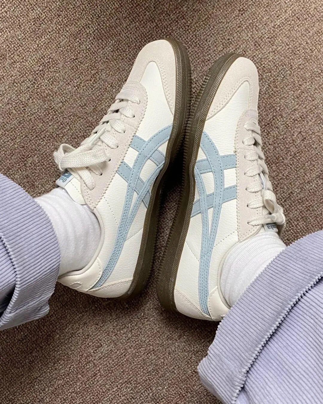 INGRAINED｜Onitsuka Tiger Tokuten 鬼塚虎 德訓鞋 焦糖底 寶寶藍 淡藍 1183C086-104