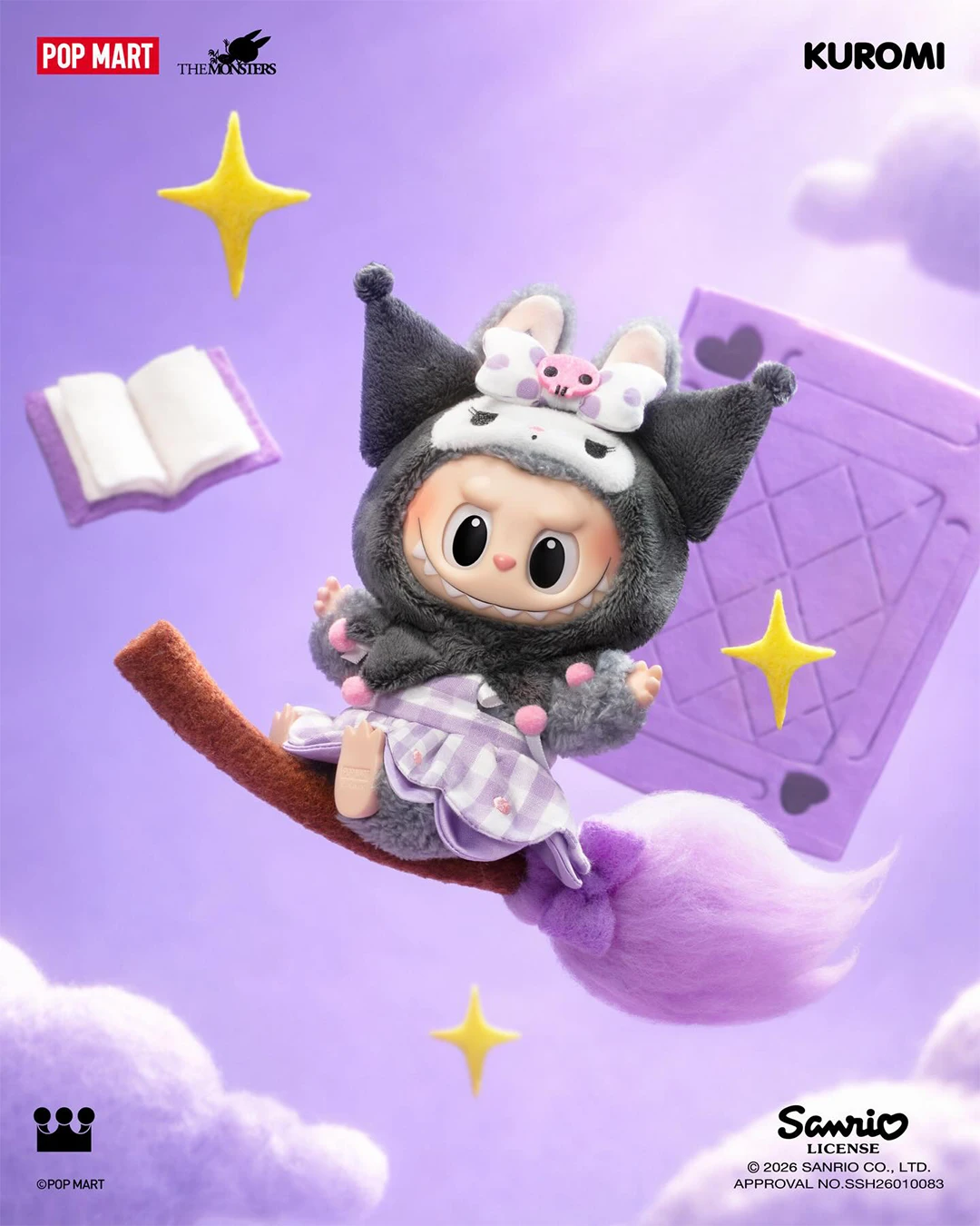 THE MONSTERS /Sanrio Characters｜搪膠毛絨公仔 搪膠毛絨盲盒 三麗鷗 拉布布 聯名款