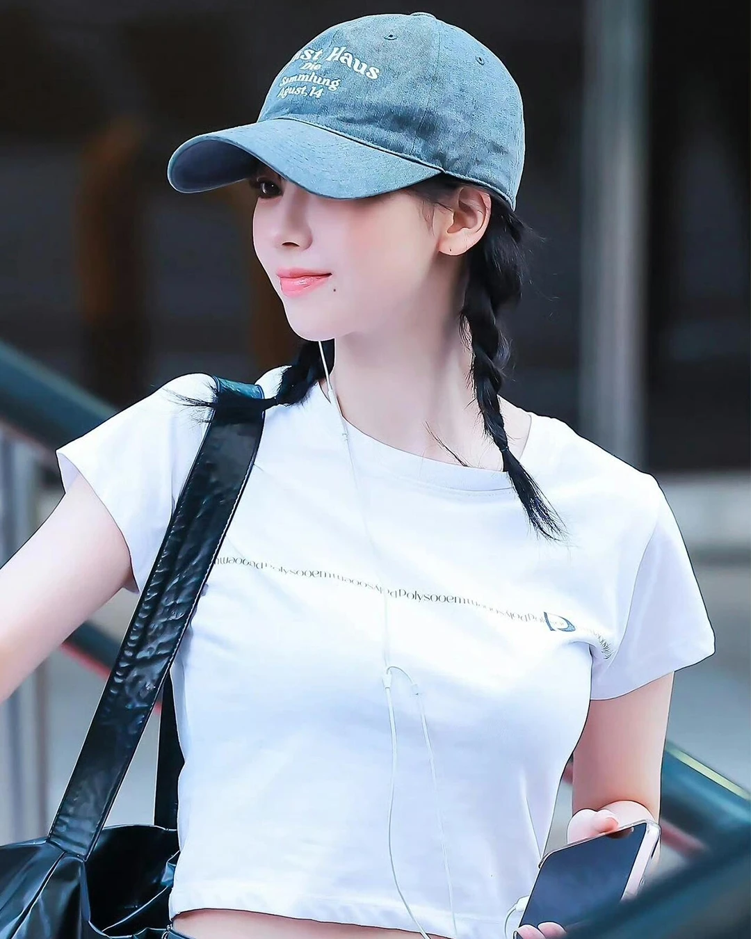 DUMARO  Kunst Haus Cotton Ball Cap｜ 刺繡字樣 棒球帽 老帽 aespa Karina同款 劉知珉