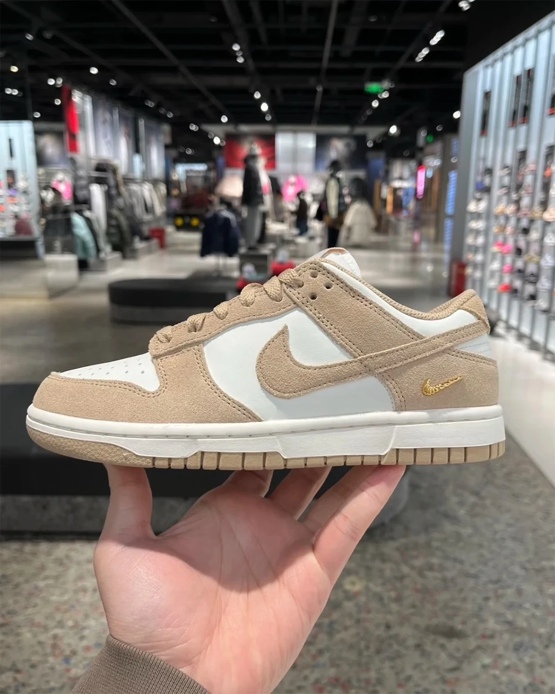 INGRAINED｜NIKE DUNK LOW｜麂皮 奶茶 金屬小鈎 燕麥拿鐵IO4244-101
