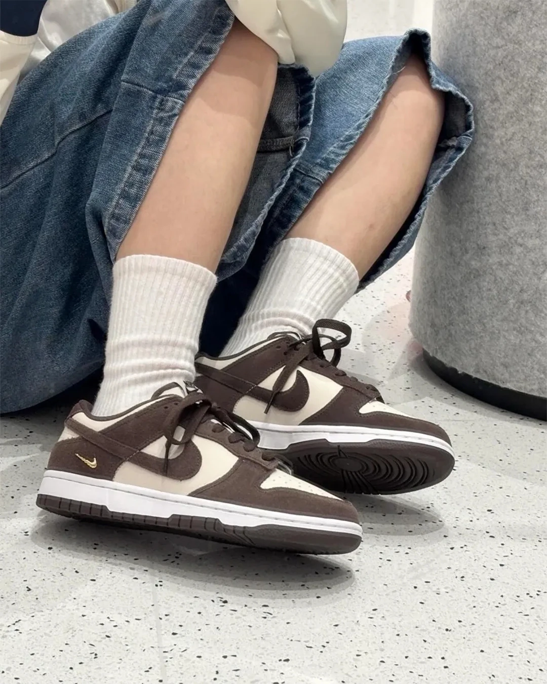 INGRAINED｜NIKE DUNK LOW ｜摩卡 可可 咖啡色 巧克力色 大地色 金屬小勾 螺旋勾 麂皮 皮革  IO4244-102