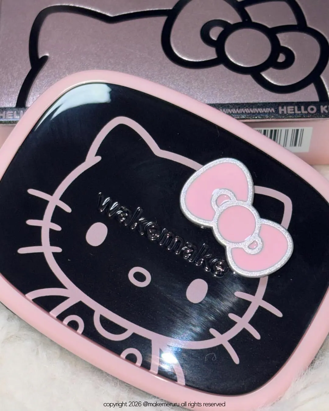 WAKEMAKE Hello Kitty｜ 玩美妝容 6 色多功能彩妝盤