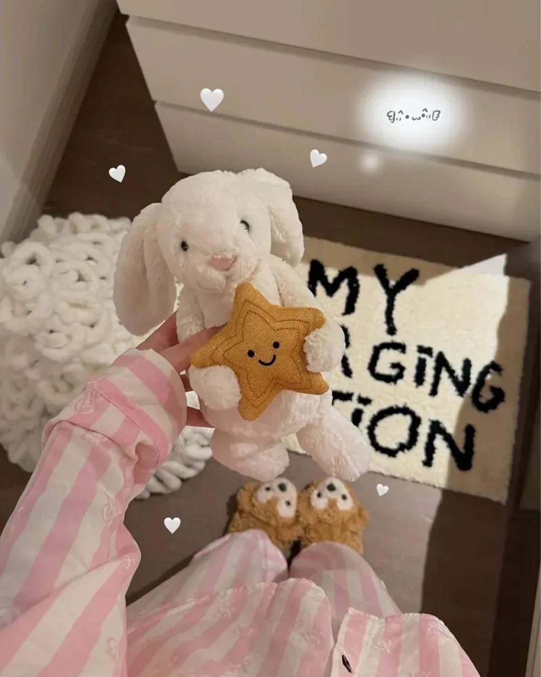 Jellycat｜星星 兔兔 Bunny 邦尼兔 抱星星 毛絨娃娃 31公分 邦尼兔抱星星