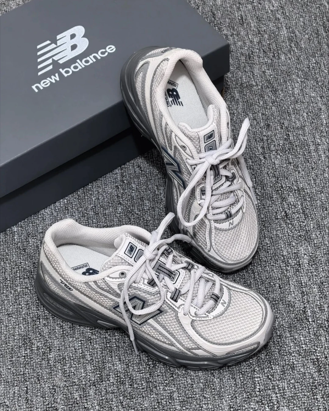INGRAINED｜New Balance ｜740 灰色 灰 鐵灰 淺灰 灰銀 復古 U7407LZ