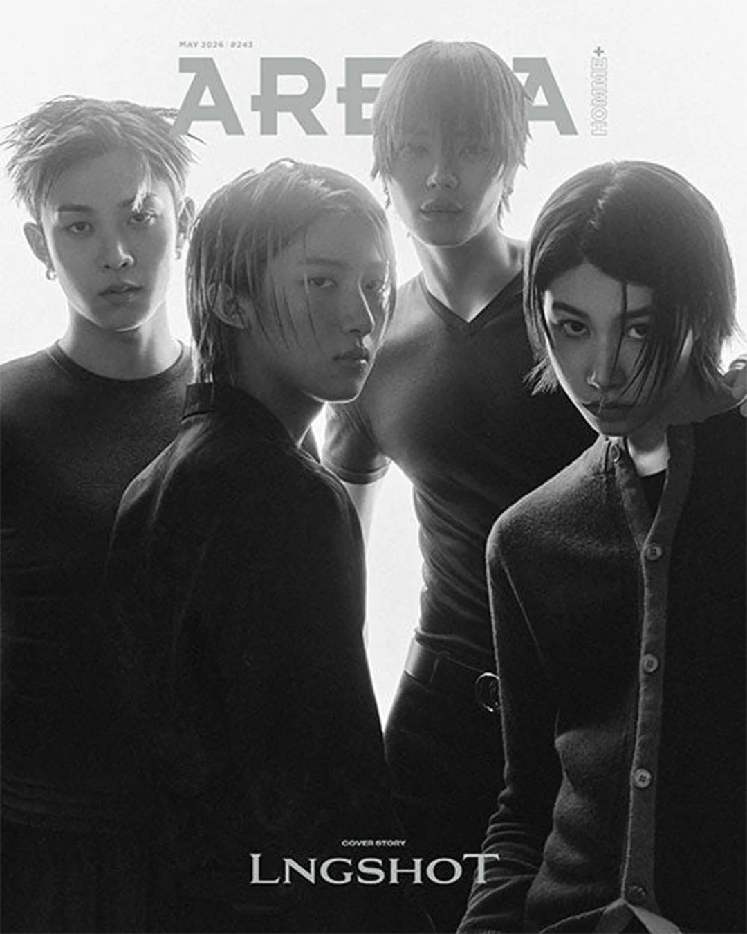 LNGSHOT｜韓國雜誌 ARENA HOMME 2026.05月封面