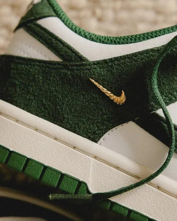 INGRAINED｜Nike Dunk Low Gorge Green 麂皮 森林綠 小金勾 IB4417-100
