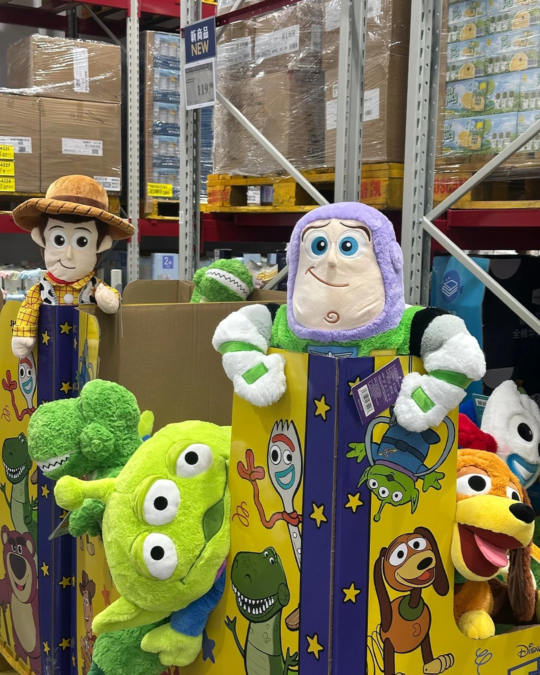 sam toys｜玩具總動員 巨大毛絨 玩偶