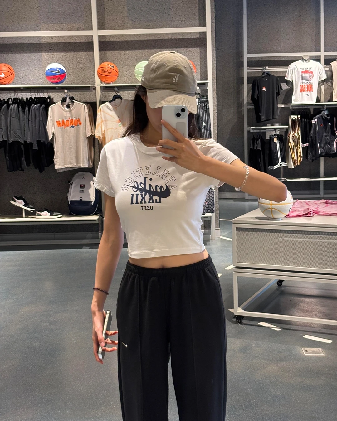 Nike Sportswear｜字母 短袖 短版上衣 IR7841-133