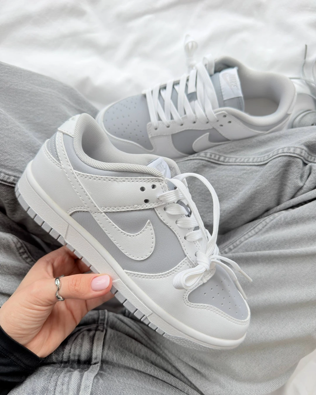 INGRAINED｜Nike Dunk Low｜骨白 熊貓 反轉灰白 煙灰 男女同款 復古休閒鞋  DJ6188-003