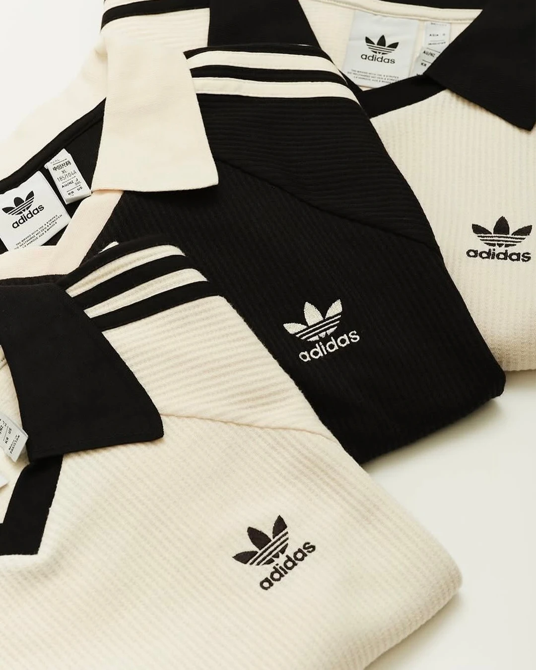 Adidas Originals｜華夫格 短袖 上衣 韓國限定 jv9265 jv9266