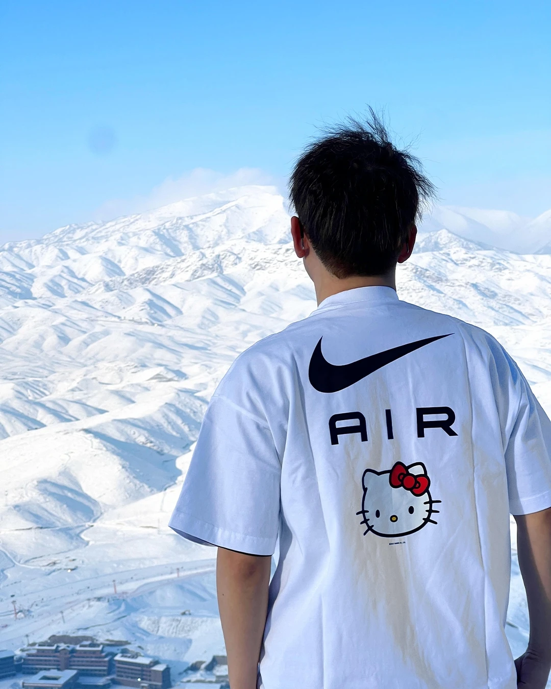 Nike｜hello kitty  凱蒂貓 短踢 聯名款 短袖 dr6075-100