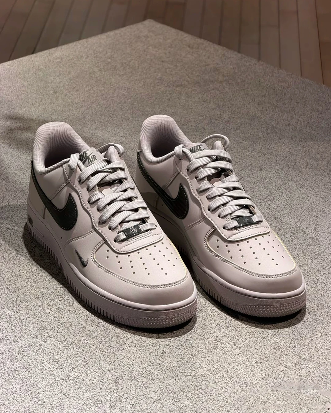 INGRAINED｜Nike Air Force 1｜可可 摩卡 咖啡 淺棕色 小勾 IV5732-002