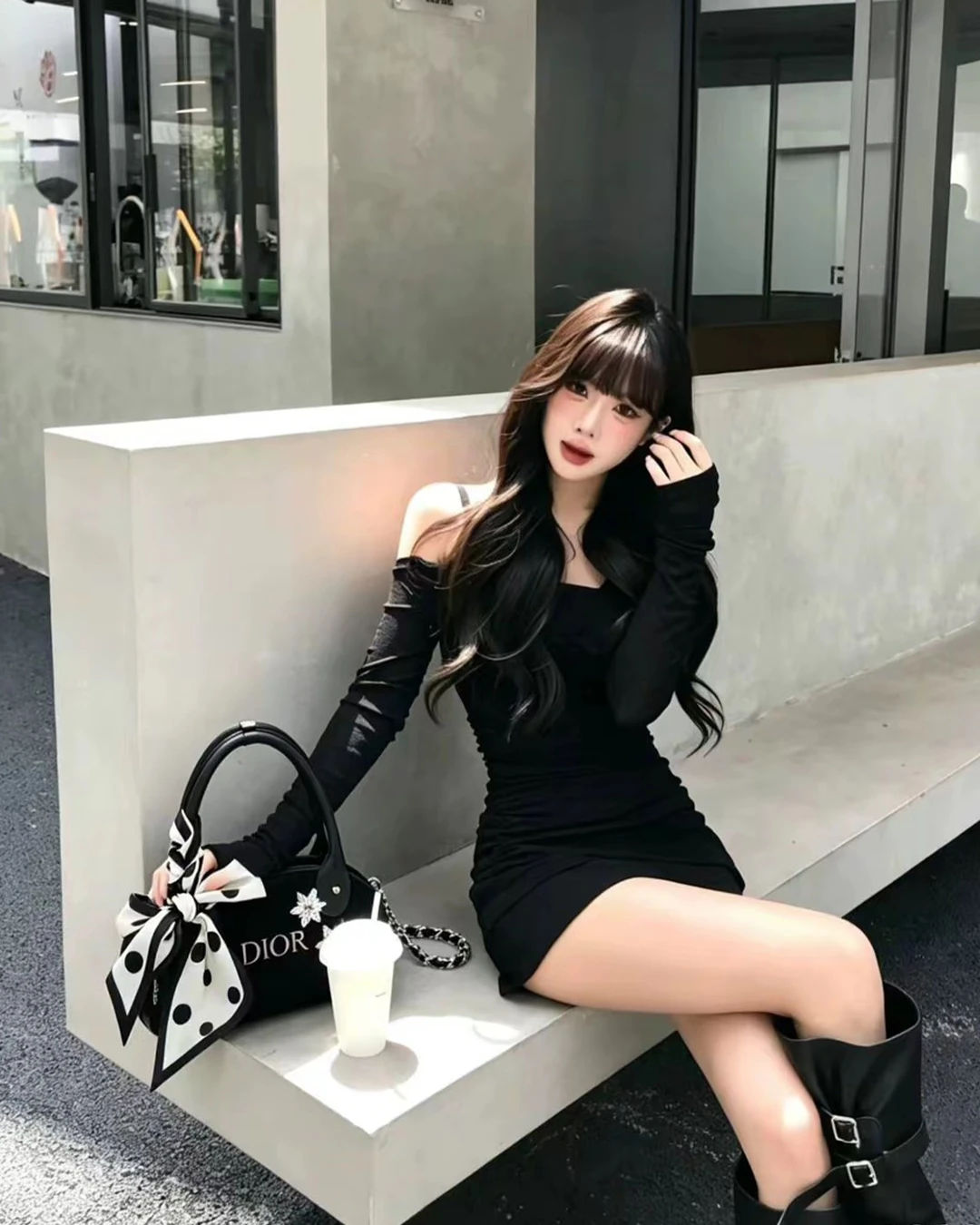 DIOR｜賽納夜雪 優雅 浪漫 輕奢 高級 百搭經典 斜跨手提單肩包