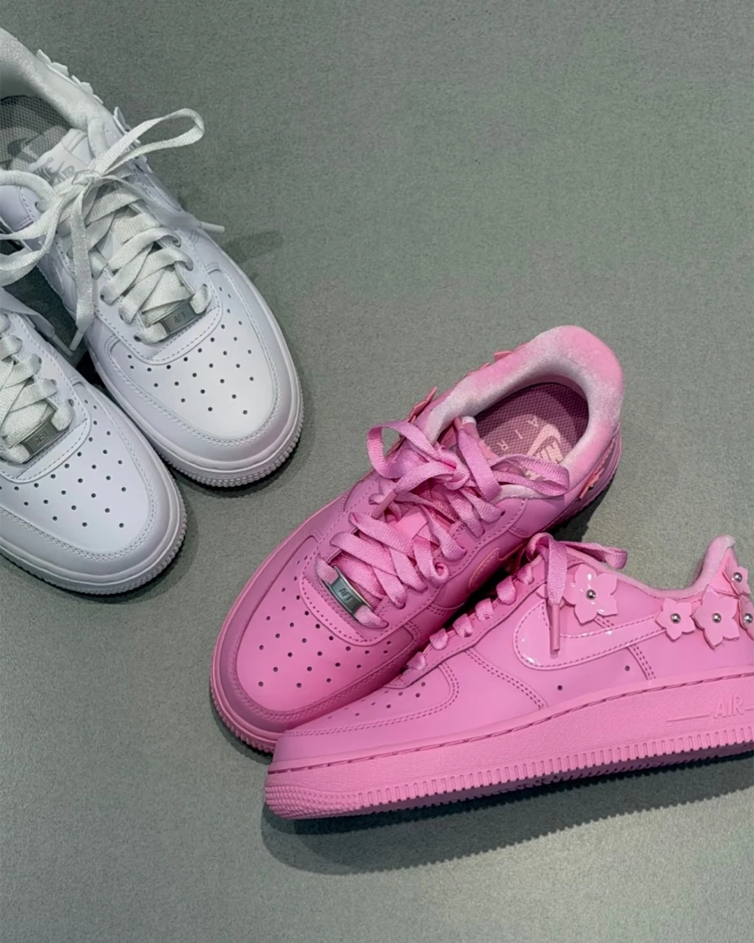 INGRAINED｜Nike Air Force 1｜小花 花朵 立體櫻花 皮革 休閒鞋 IR8637-001 IR8637-100 IR8637-600