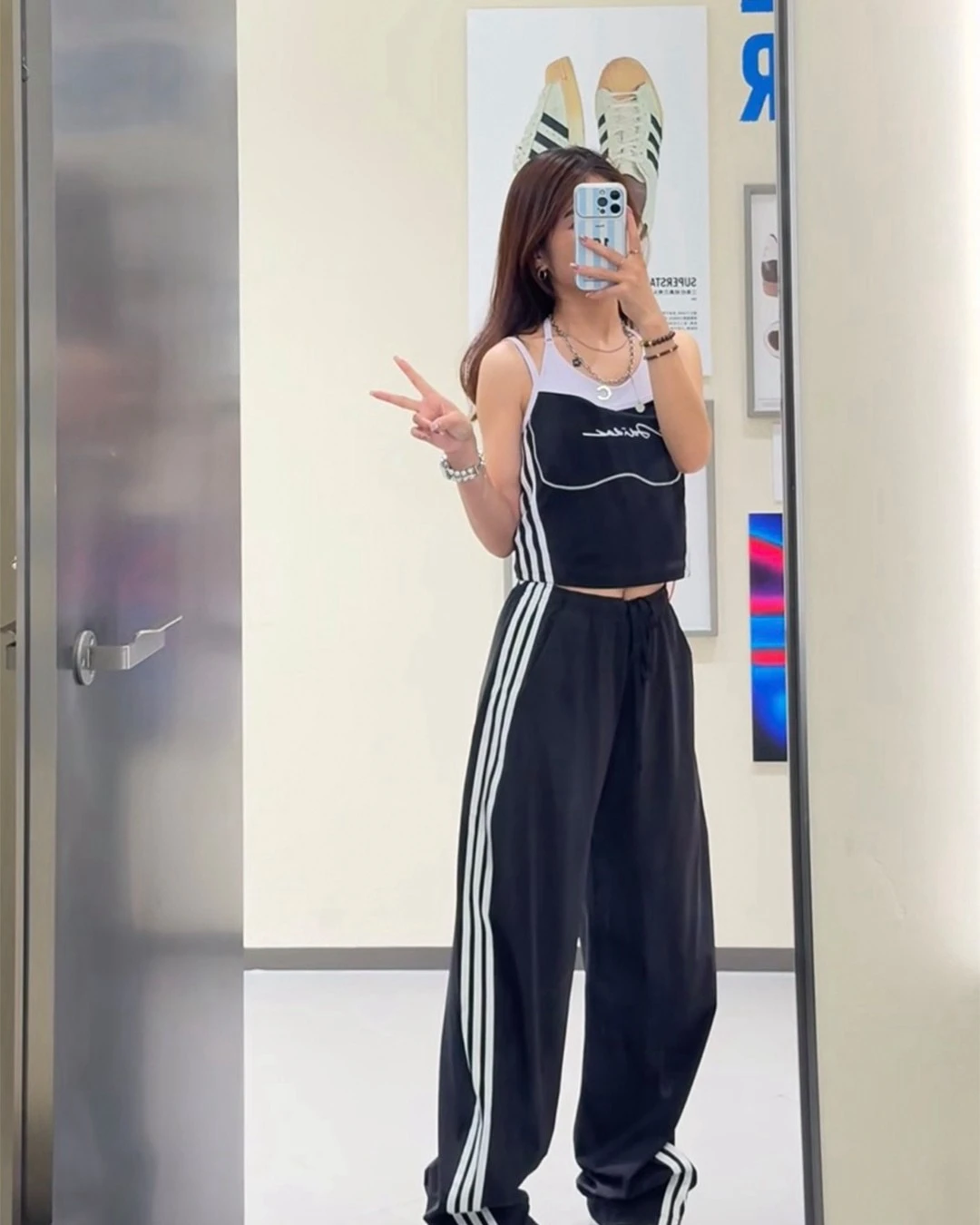Adidas｜冰感透氣 假兩件 鏤空 自帶胸墊 安全褲 套裝 吊帶 背心 裙子 LF0062 LF0063 LF0076 LF0077