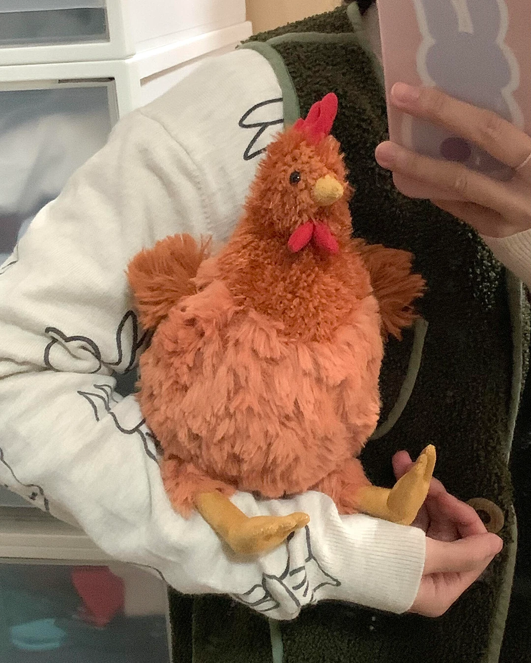 JELLYCAT｜Cecile Chicken 賽希爾雞 毛絨 玩偶 娃娃 23cm