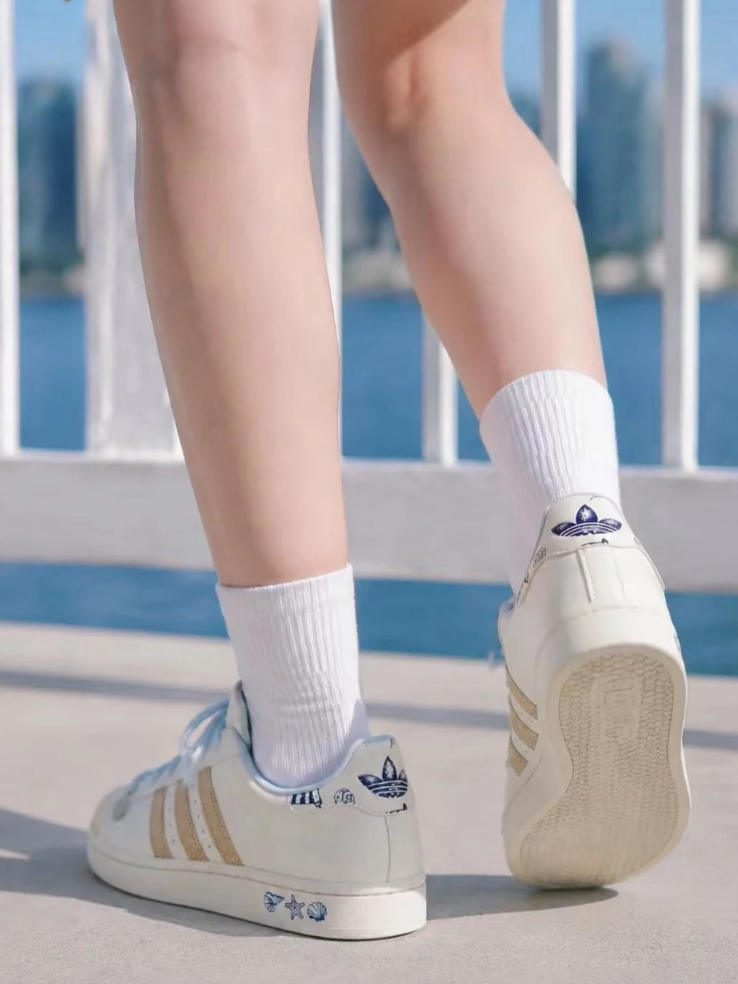 INGRAINED｜ADIDAS SUPERSTAR 2｜貝殼鞋 夏日海灘 珠光貝殼頭 麻繩鞋帶 LB9763 LB9764