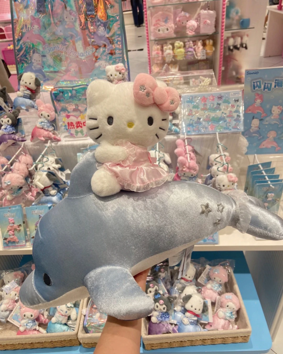 Sanrio｜三麗鷗 閃閃海豚系列 掛飾 擺件 海洋元素 髮夾 飾品配件