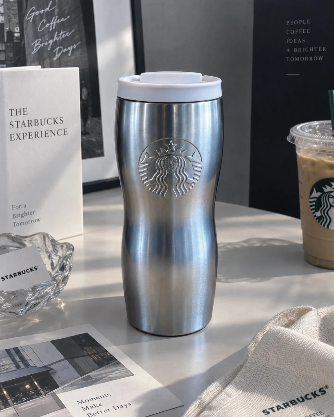 STARBUCKS｜星巴克 隨行杯 不鏽鋼保溫瓶 直飲杯 流線杯身 通勤必備