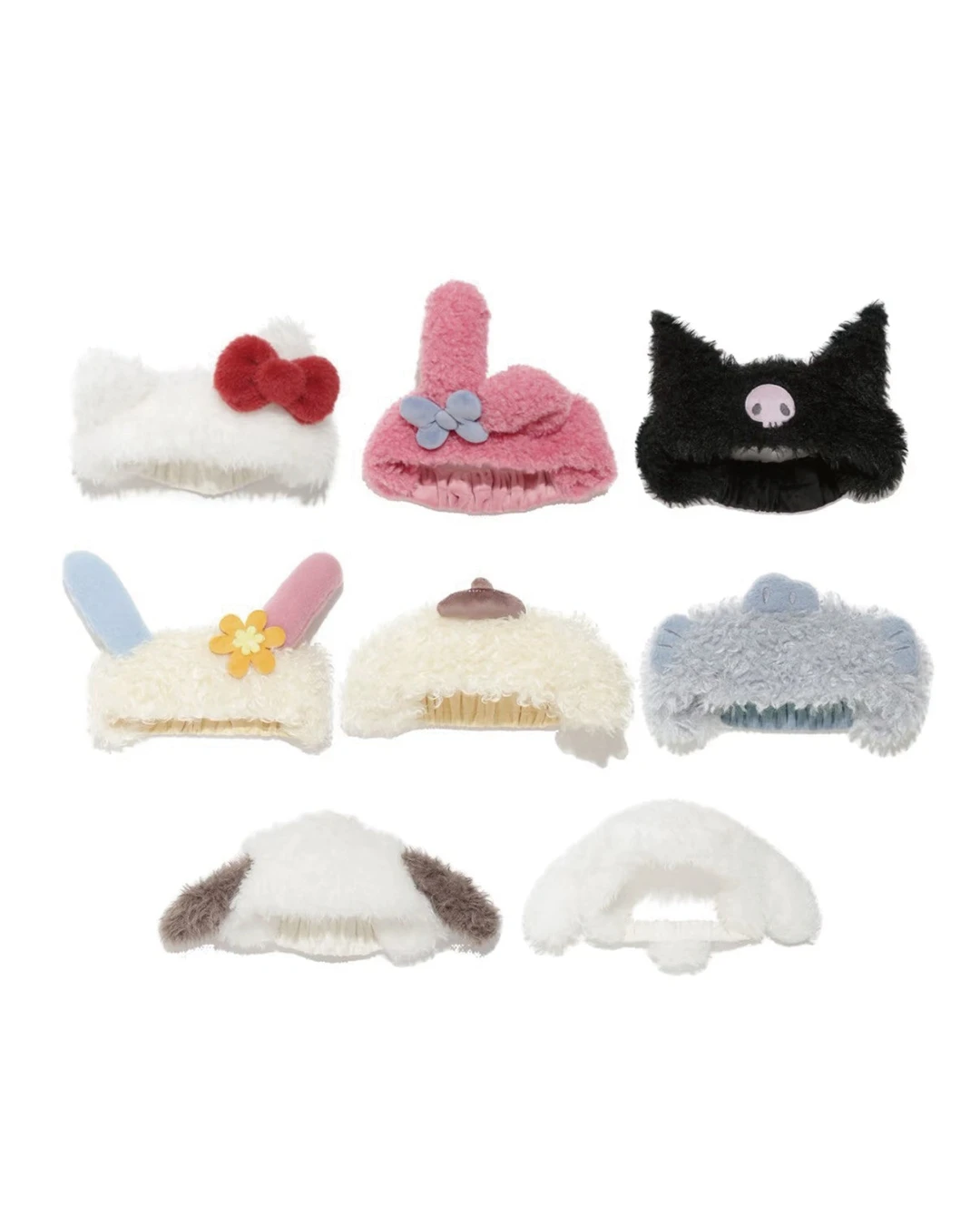 Sanrio｜日本限定 三麗鷗 毛絨髮帶 居家好物 軟萌配件