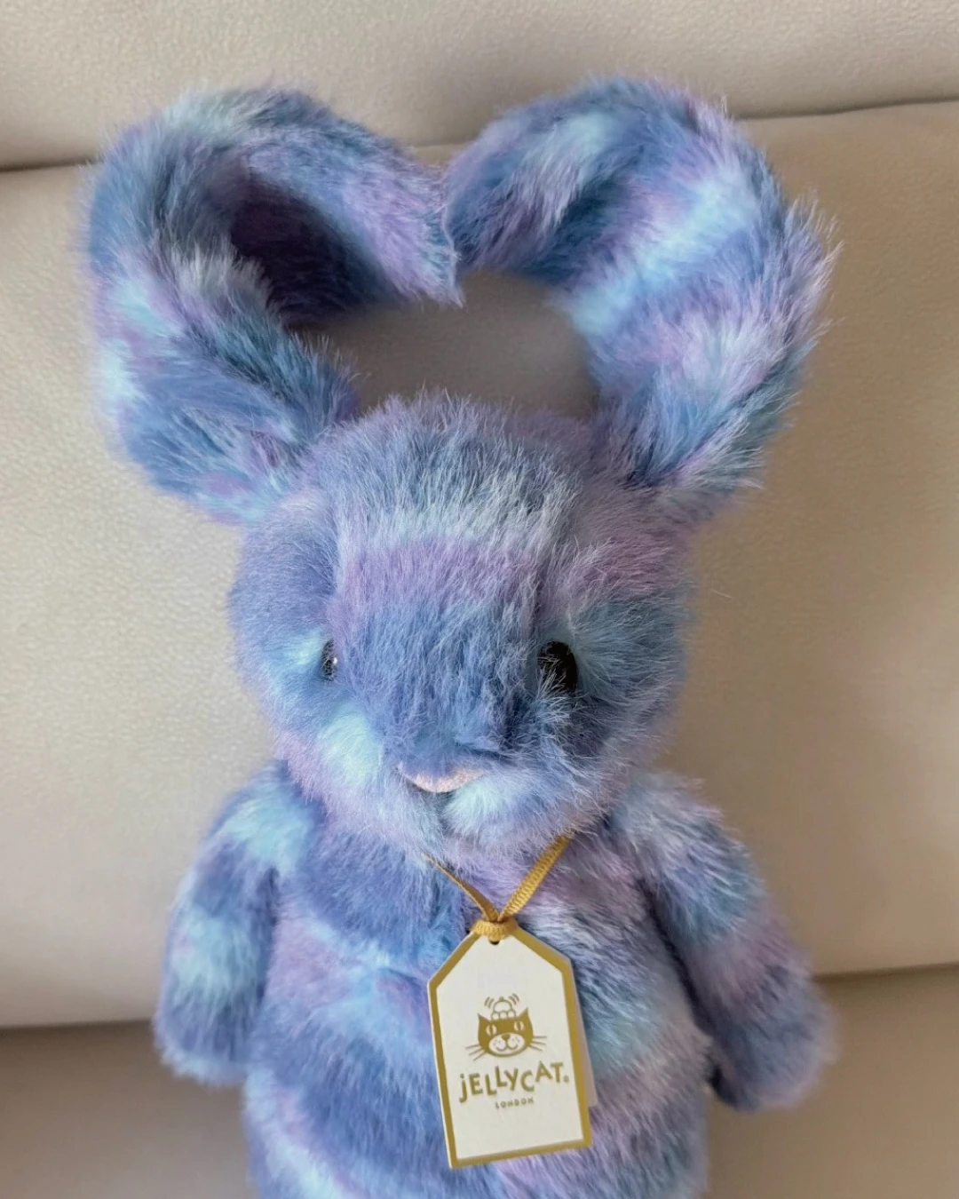 Jellycat｜Jellycat Cerulea Luxe Bunny 塞魯利亞兔 毛絨玩偶 夢幻配色 藍紫漸層