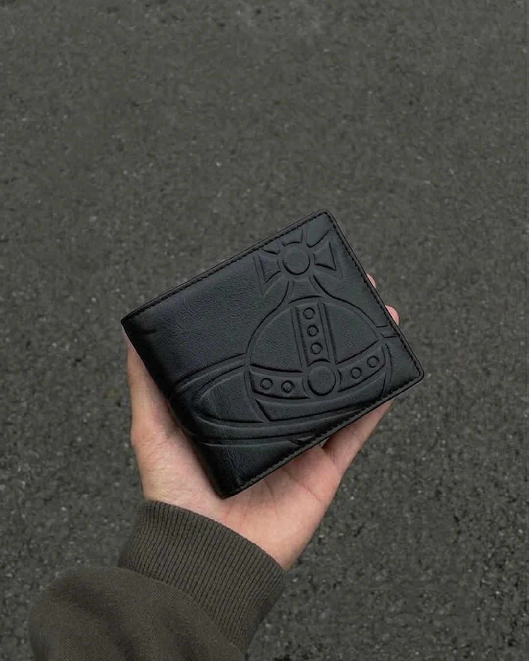 Vivienne Westwood｜Viv Billfold Sn64 西太后 薇薇安 大土星 壓紋 小羊革 皮夾