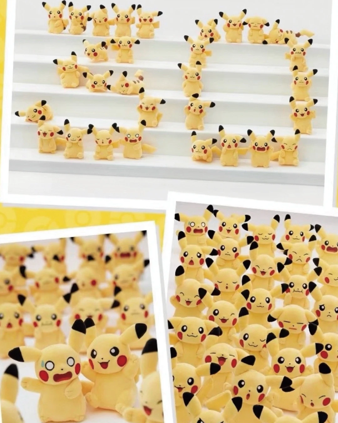 Pokémon ｜寶可夢30週年紀念 皮卡丘 多種表情 絨毛掛飾 收藏小物 可愛收藏