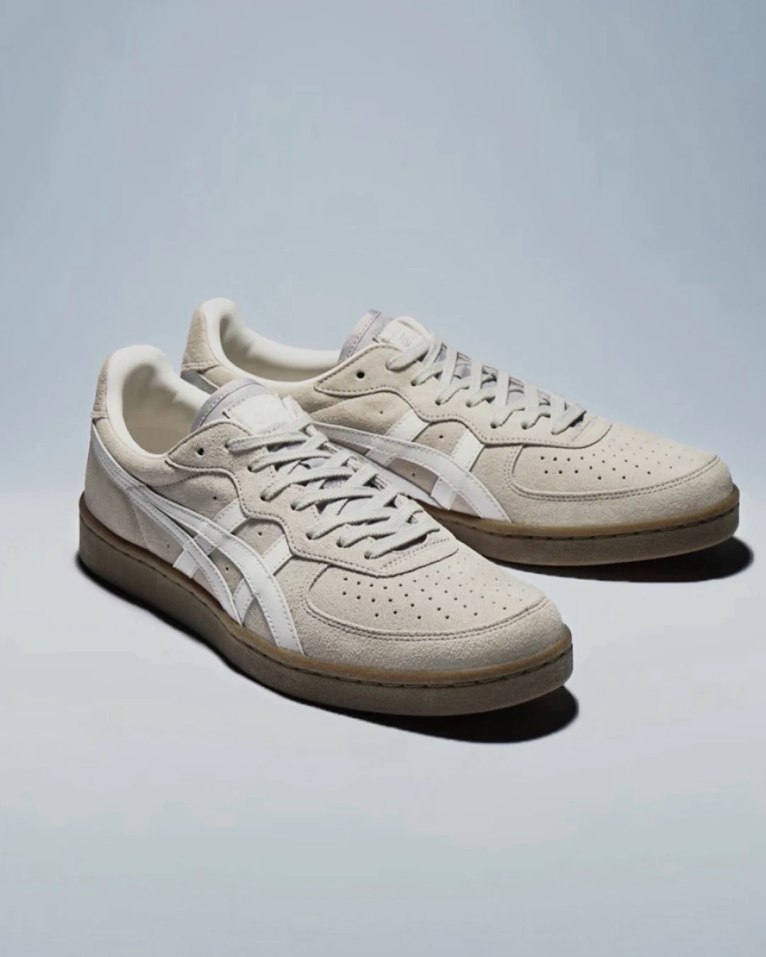 INGRAINED｜Onitsuka Tiger｜Onitsuka Tiger GSM 鬼塚虎 灰底白色虎爪紋 復古球鞋 焦糖鞋底 百搭球鞋 1183C656-020