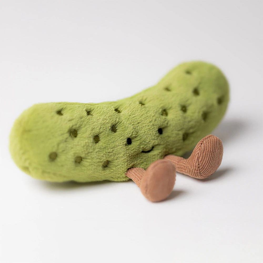 Jellycat｜Amuseables Pickle 酸黃瓜 醃黃瓜 趣味 絨毛玩偶 8cm A6PIC