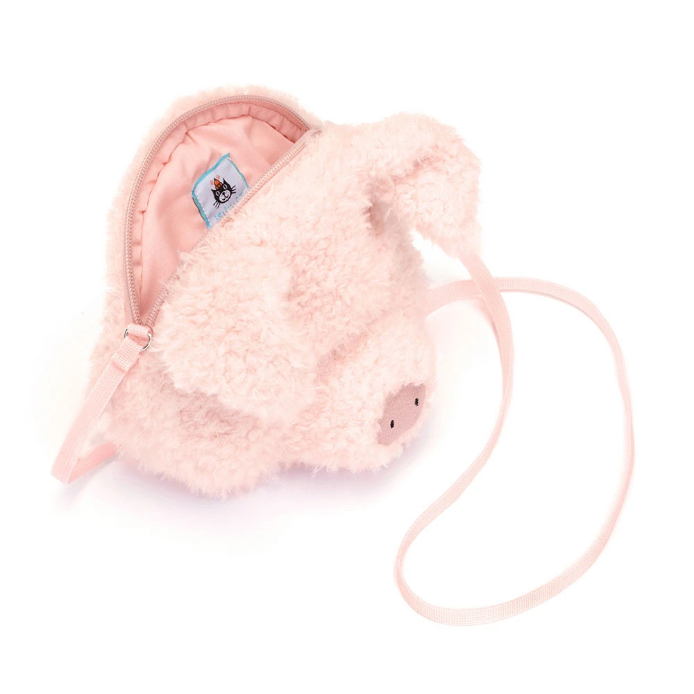 Jellycat｜Little Pig Bag 小豬 側背包 斜背包 絨毛包 19cm L4PGB