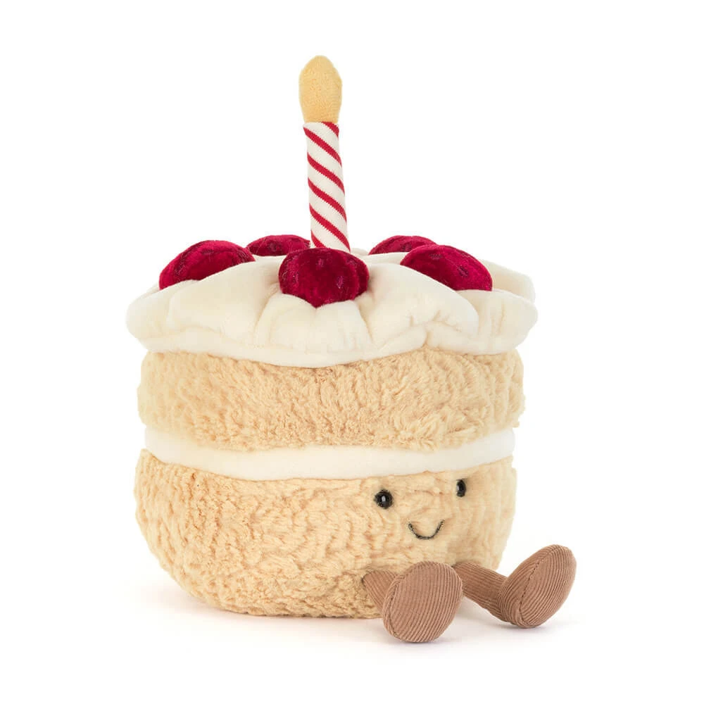 Jellycat｜Amuseables Birthday Cake 生日蛋糕 絨毛玩偶 16cm A2BC