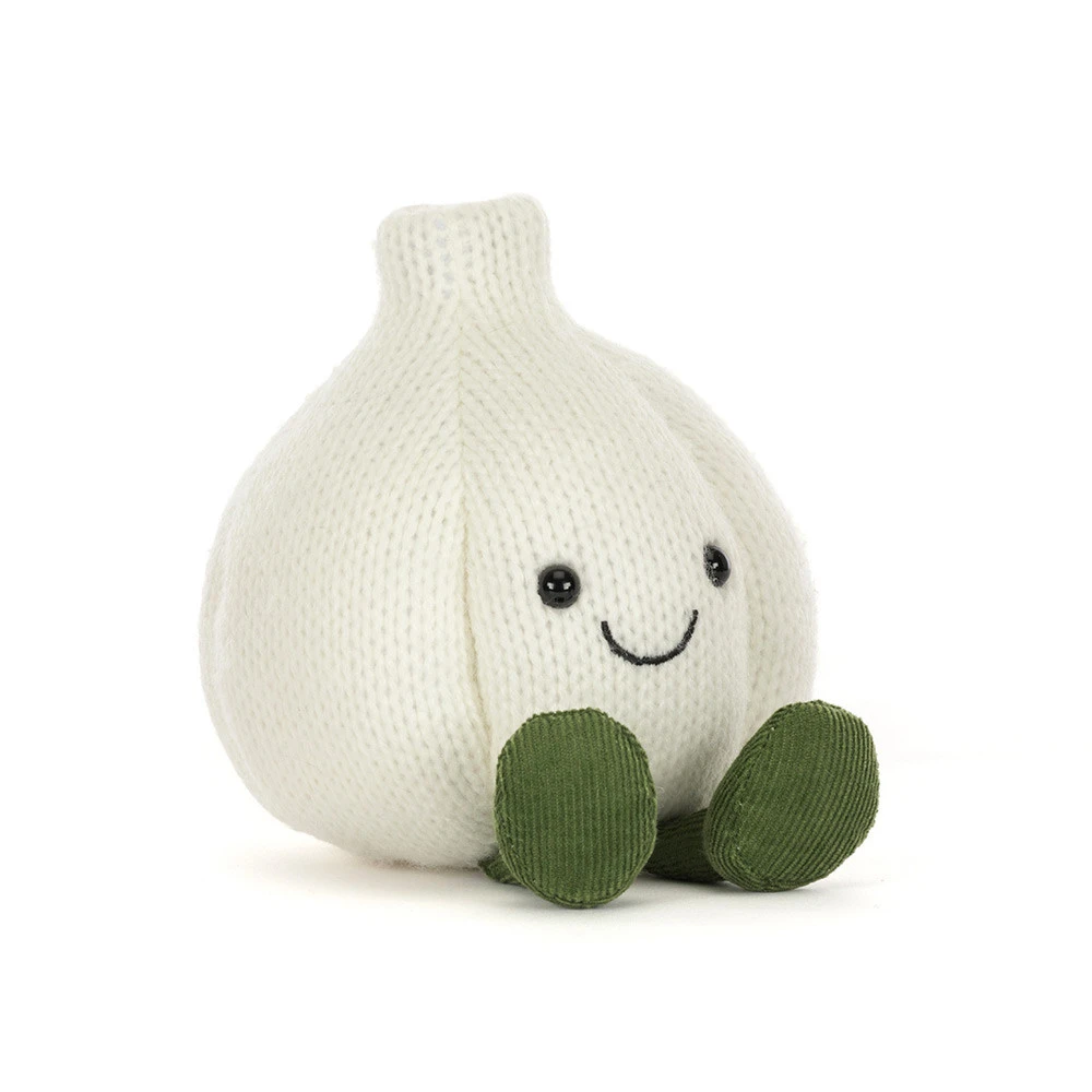 Jellycat｜Amuseables Garlic 大蒜 絨毛玩偶 15cm A4GAR