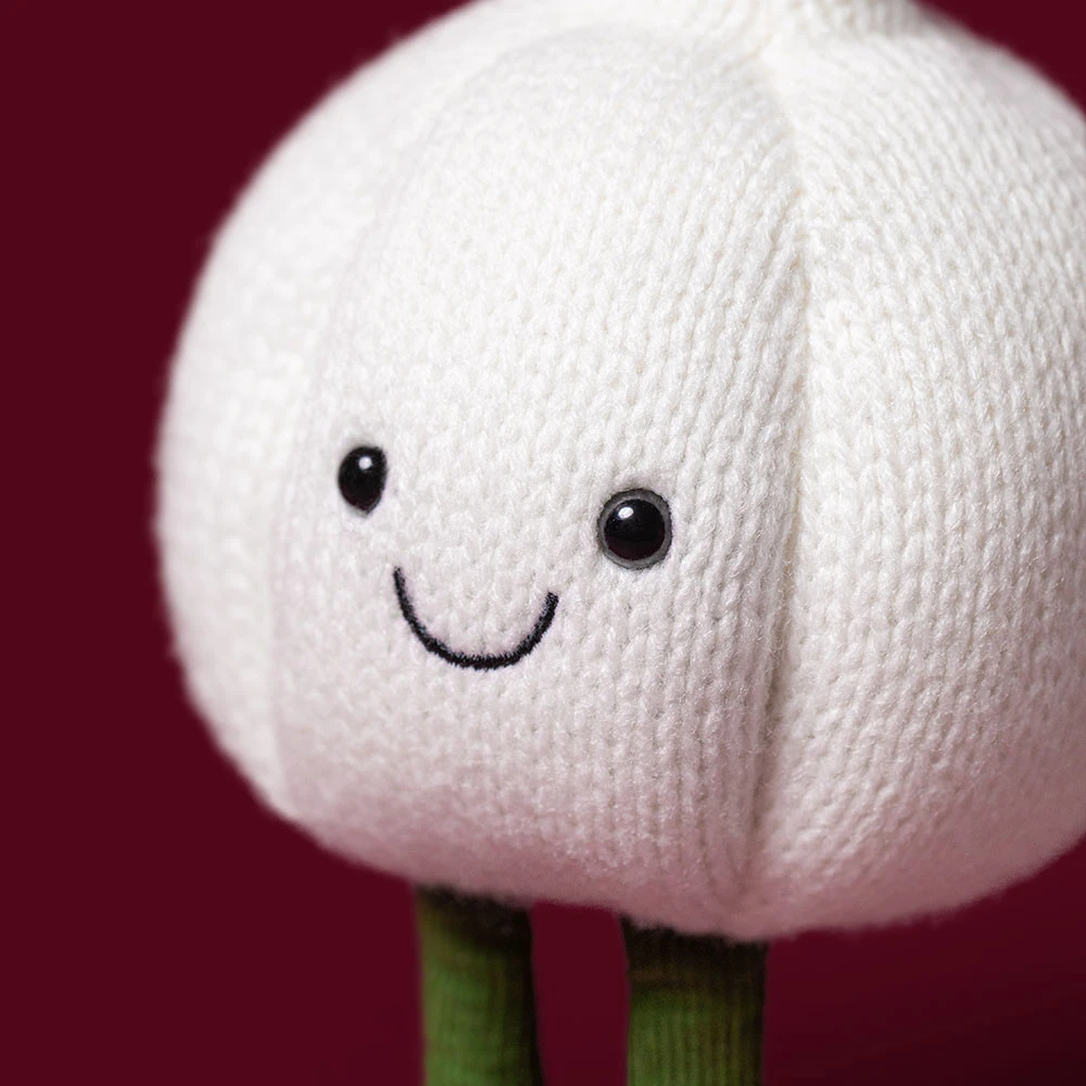 Jellycat｜Amuseables Garlic 大蒜 絨毛玩偶 15cm A4GAR