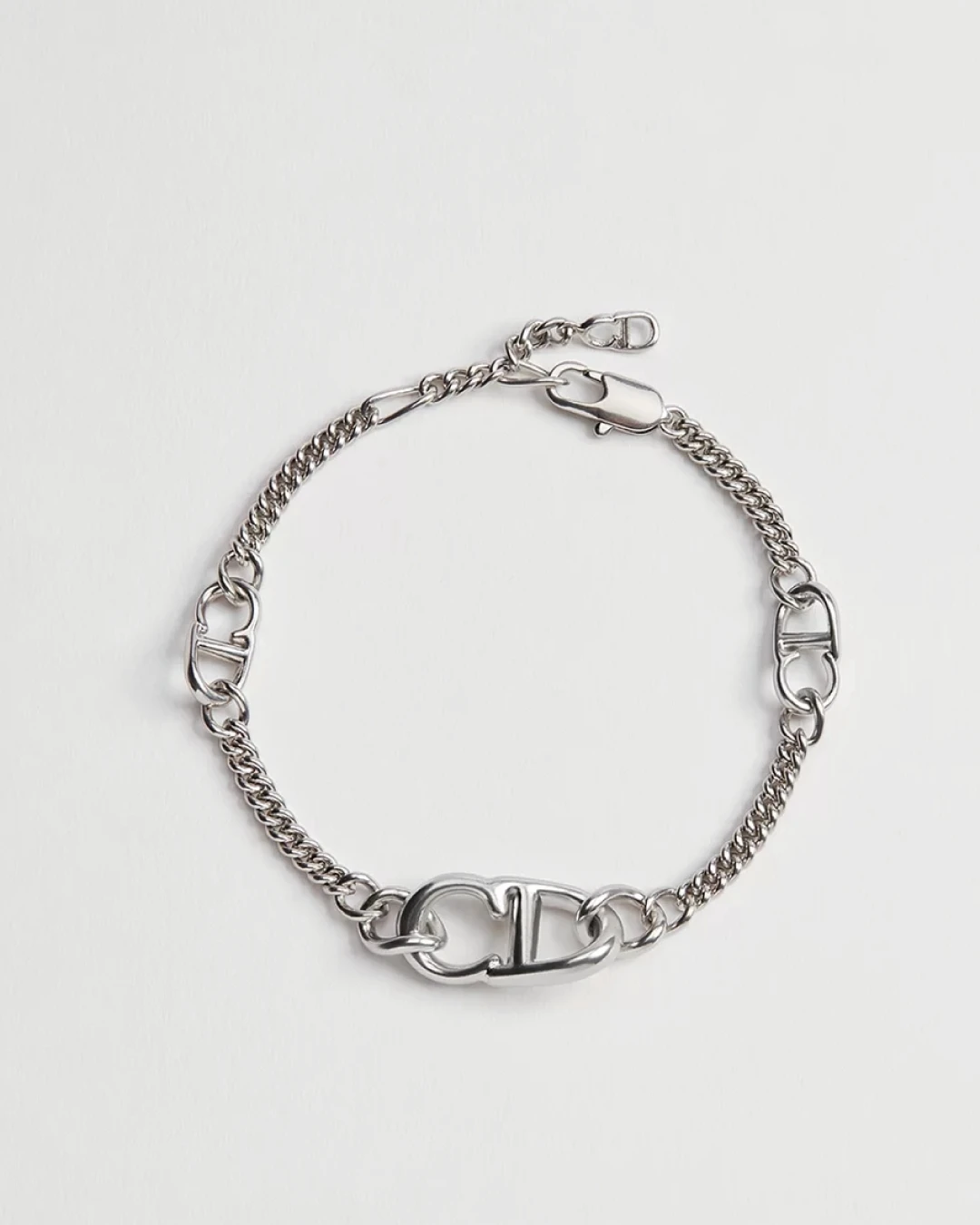 Dior｜迪奧 CD Icon 細鏈環手鍊 中性飾品 精品穿搭 輕奢配件