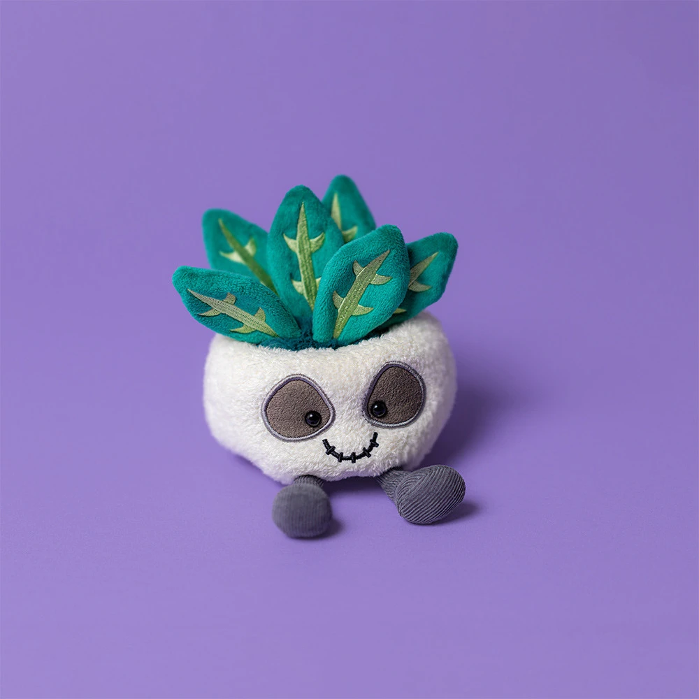 Jellycat｜Amuseables Skull Planter 萬聖節 骷髏盆栽 絨毛玩偶 14cm A6SKPL