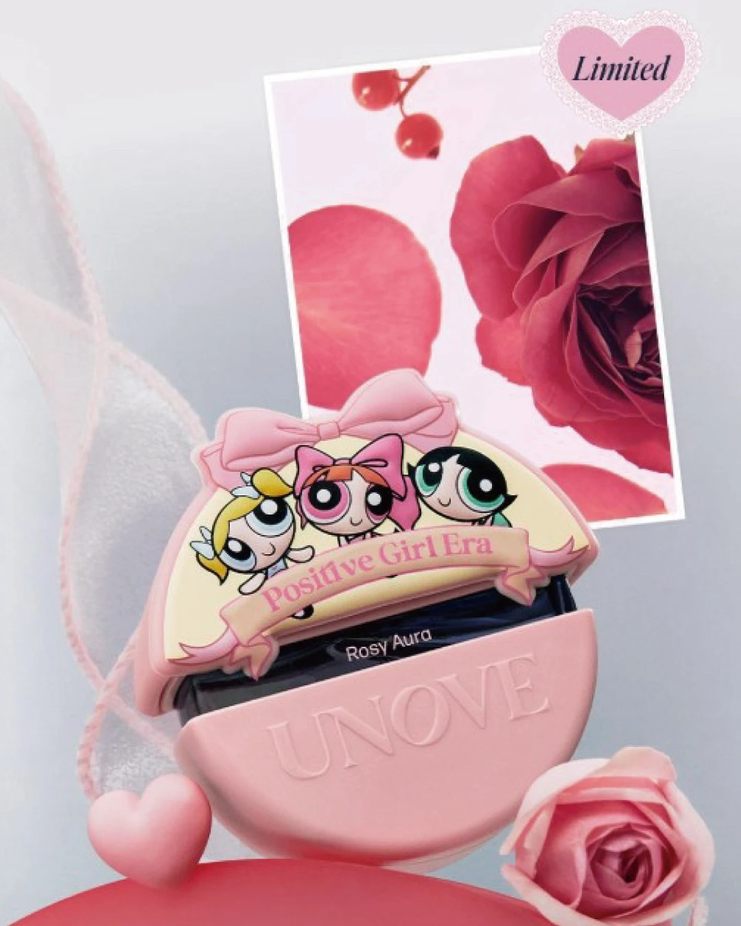 UNOVE ｜韓國Olive Young UNOVE 飛天小女警聯名髮用香氛噴霧 少女心 隨身小物 韓系香氛