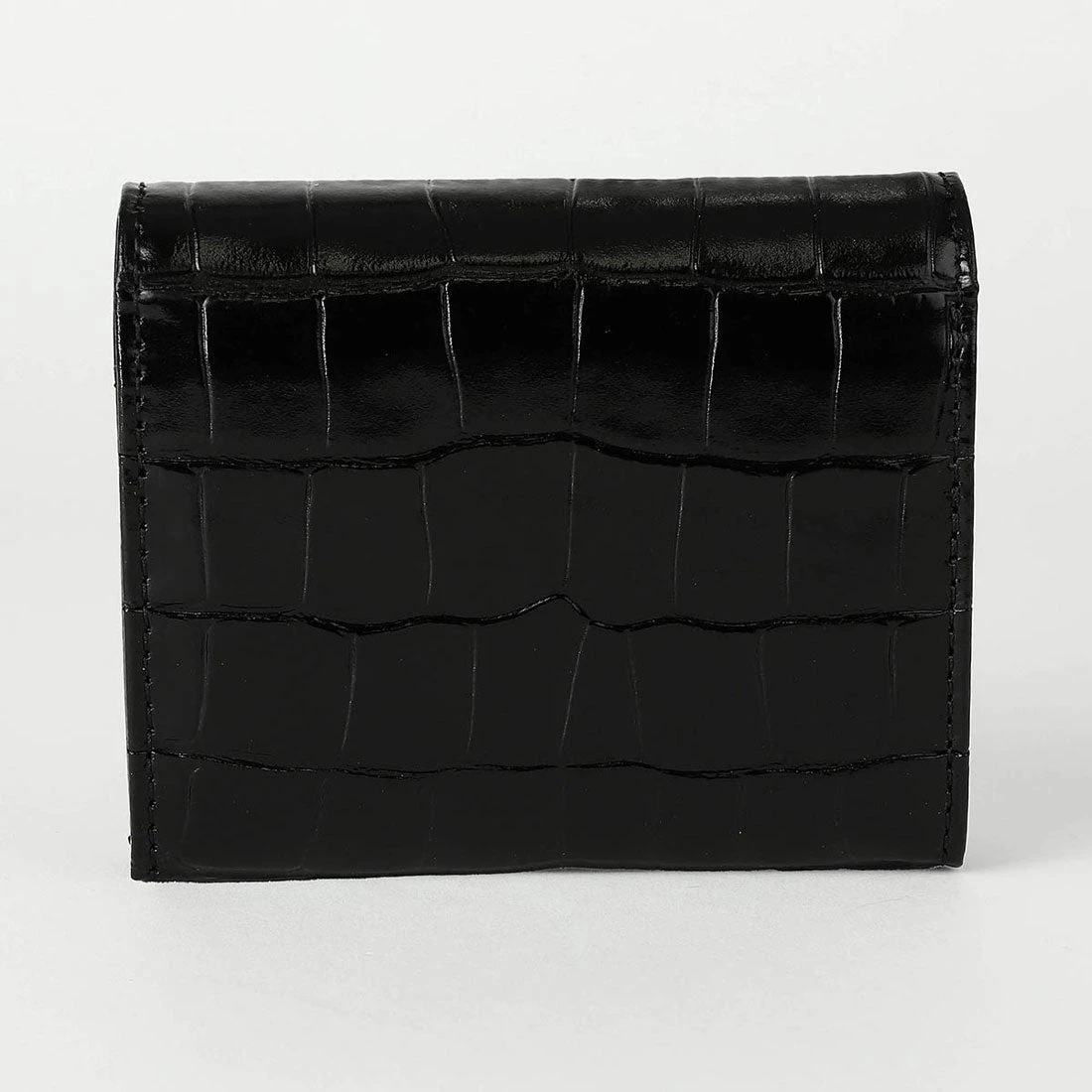 Vivienne Westwood｜Orb Clasp Wallet 薇薇安 西太后 鬱魚壓紋 土星 按壓鎖 掉蓋 短夾 卡夾 黑色