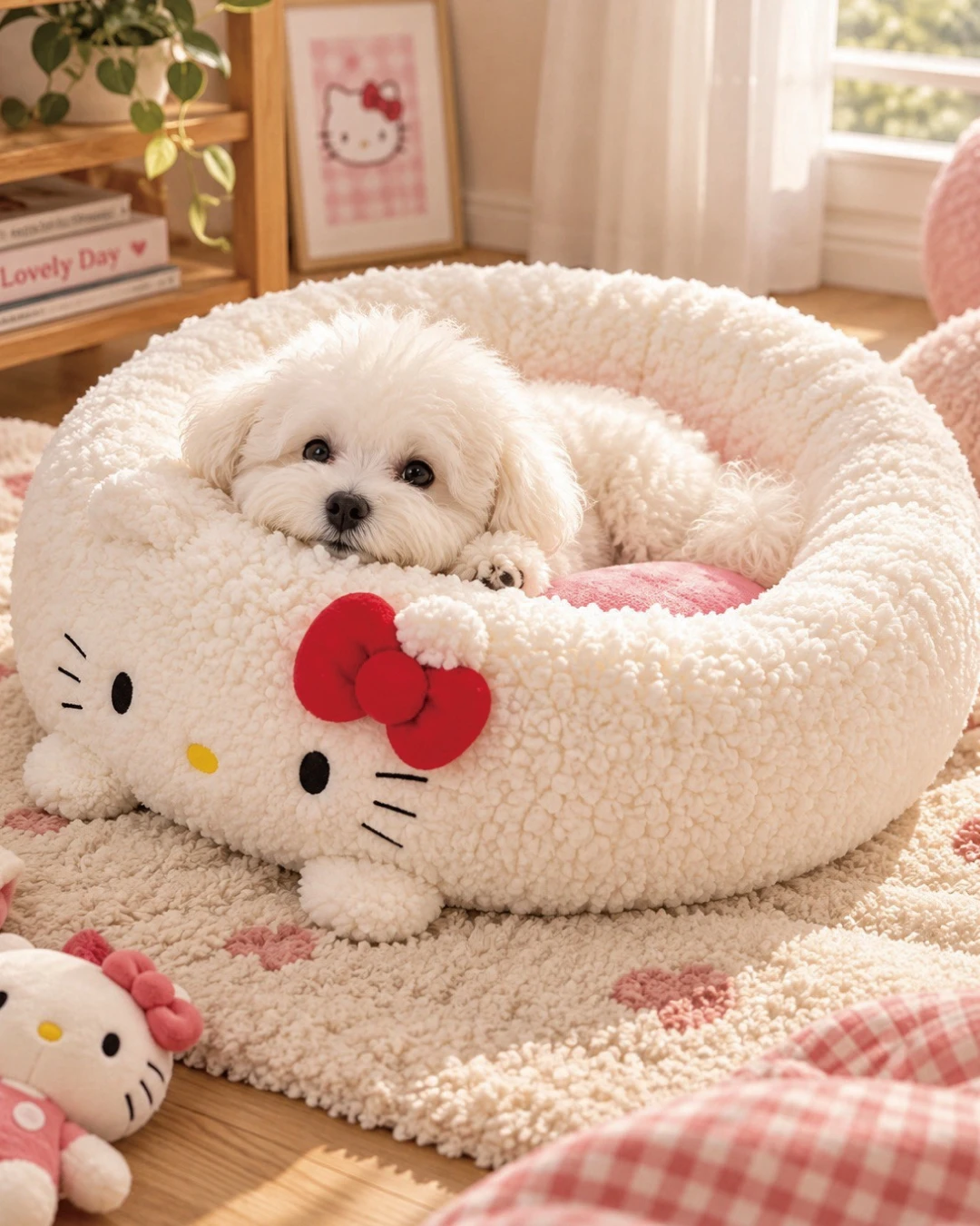 Sanrio｜日本限定 Avail 三麗鷗 毛絨寵物床墊 冬季新品 寵物床墊 寵物用品