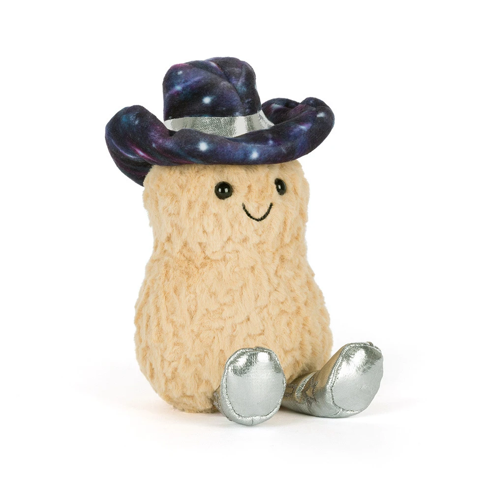 Jellycat｜Amuseables Peanut Space Rodeo 花生 太空牛仔 趣味 絨毛玩偶 15cm A6PSC