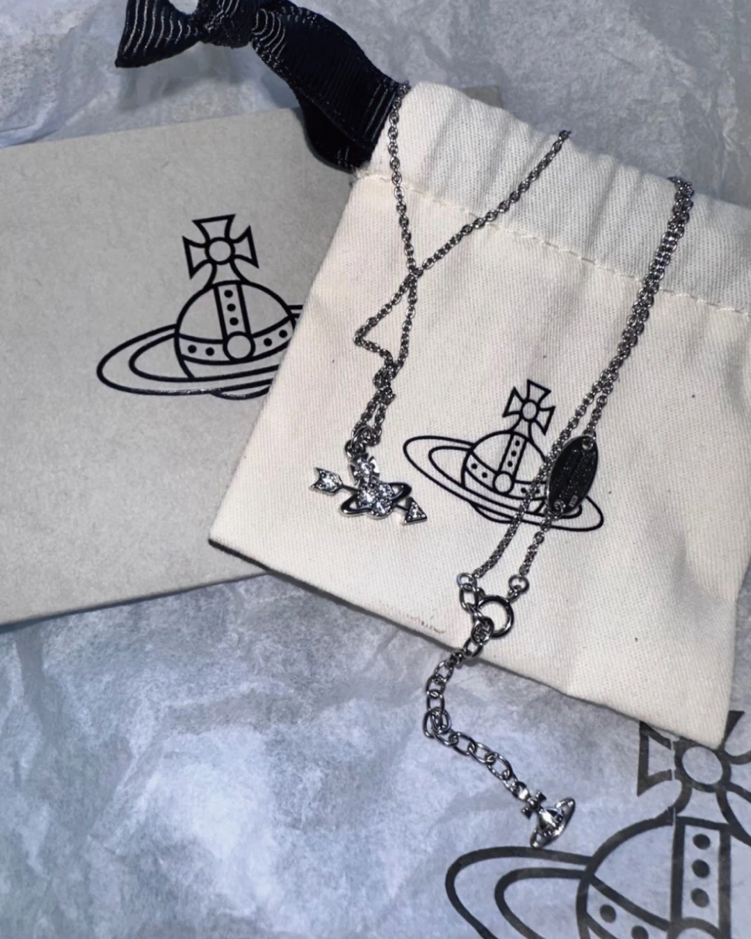 Vivienne Westwood ｜Vivienne Westwood 丘比特之箭鎖骨鍊 西太后 愛神之箭 輕奢飾品 送禮推薦 630203KK-01P102